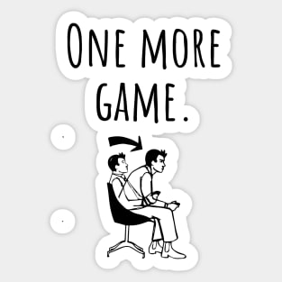 One More Game Mode Sticker